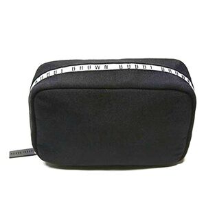 NEW Bobbi Brown Logo Cosmetic Bag Makeup Case Black Travel Bag